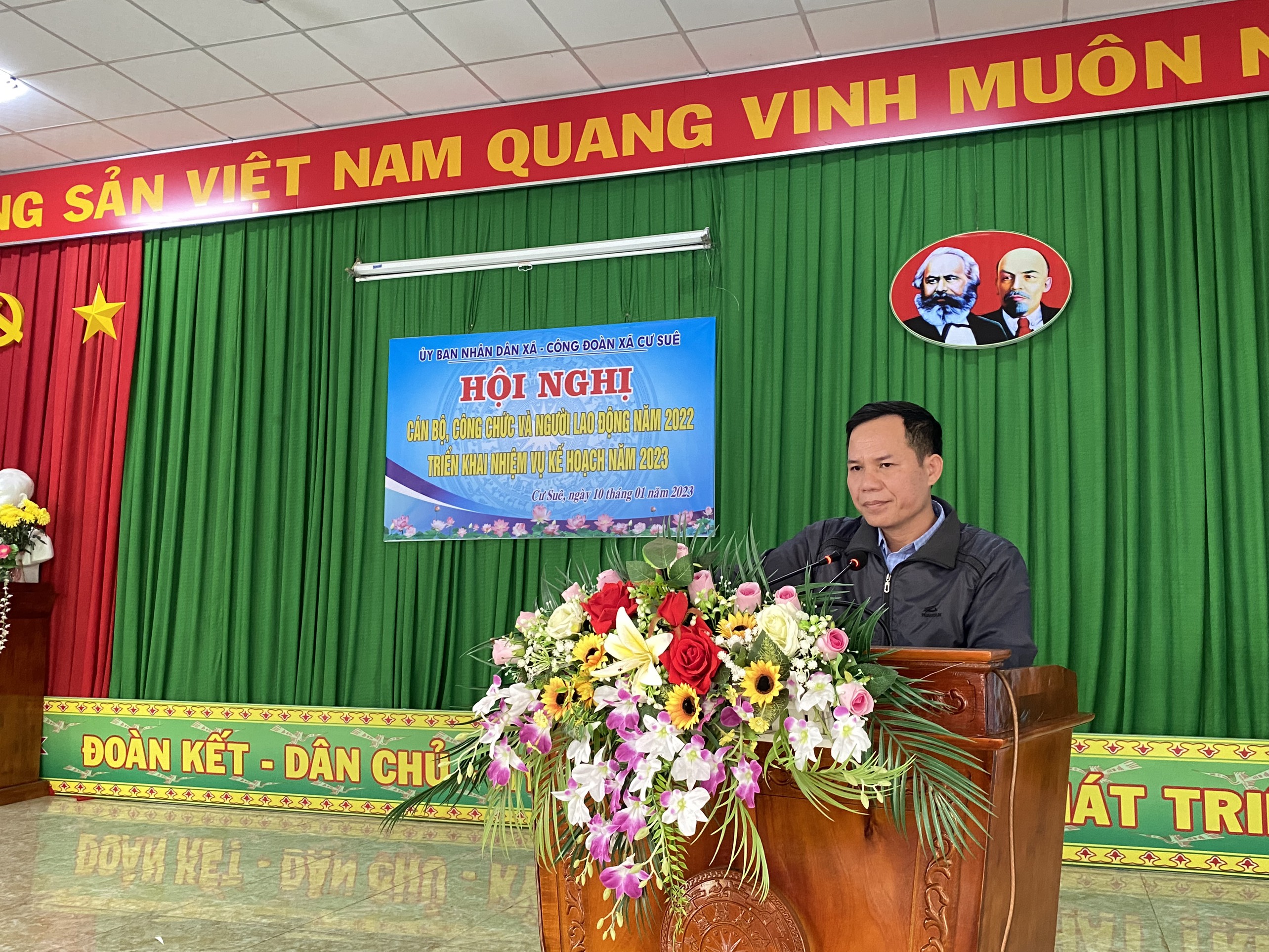 Hội nghị cán bộ, công chức và người lao động năm 2022, triển khai nhiệm vụ kế hoạch năm 2023